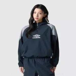 엄브로 UR124CWT23 DVY0 맨투맨 캐주얼 HBL 브릿 컬러블록 후드 아노락 네이비 23 5838518