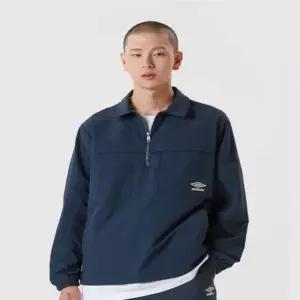 엄브로 UQ121CWT11 DVY0 맨투맨 캐주얼 웨이파인더 코듀라 포켓 카라 아노락 네이비 11 4679361