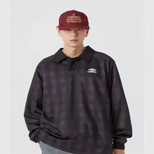 엄브로 UQ121CRJ21 BLK1 라운드티셔츠 카라티셔츠 HBL 브리티시 캐주얼 게임 셔츠 블랙 21 4739005