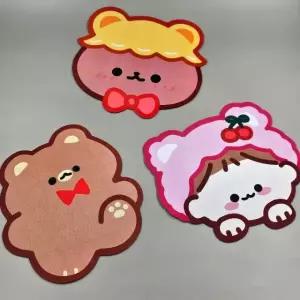 캐릭터 논슬립 마우스패드 데스크패드 데스크매트 대형마우스패드 (WDE8C0E)