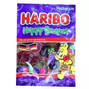 불량식품 하리보 해피그레이프 x 10개입 1볼 HARIBO 젤리 100g