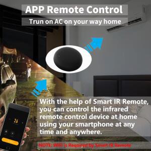 Tuya 스마트 WiFi IR 리모컨 에어컨 TV용 홈 범용 적외선 제어는 Alexa Google Home Smart Life와 함께 작