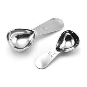 15ml/30ml 스테인레스 스틸 커피 측정 특종 졸업 숟가락 콩 차 설탕 바리 도구