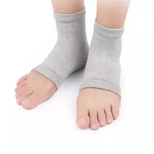 발 뒤꿈치 보습 젤 양말 발 건조방지 반양말 쿠션양말 땀흡수보호양말 (W9B1307)