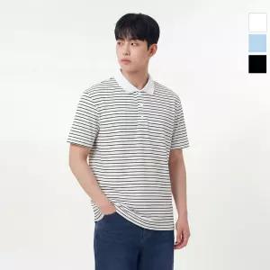 웨스트우드 남성 스트라이프 요꼬 폴로티_WO2MCTP465