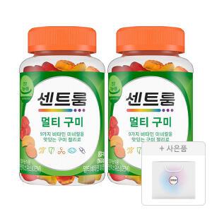 센트룸 멀티비타민 멀티구미 80구미, 2개 + 증정(쇼핑백, 1개)