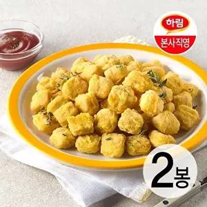 [하림][하림 본사직영] 굿초이스팝콘치킨1000g*2