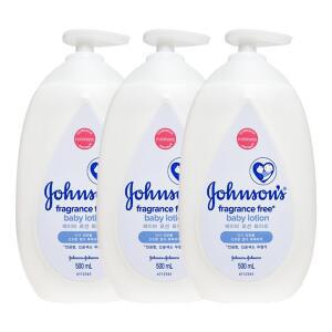 존슨즈 베이비 로션 화이트 500mL X 3개
