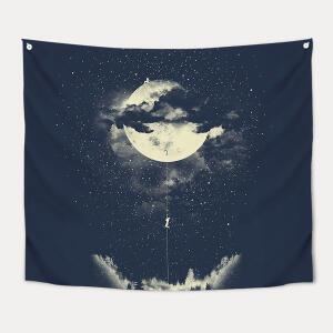 상상후 패브릭포스터, 풀문, 150x130, 1개