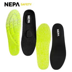 인솔 네파 Safety 부스터 PU인솔 4인치 6인치 쿠션 충격흡수 통기성 안전화깔창