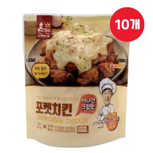 한맥 포켓치킨 어니언크림맛 190g x 10개 순살치킨