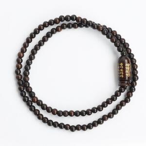 벽조목 호신불 108염주 3.5mm 두줄팔찌 (5종 택1) 불교 염주 팔찌