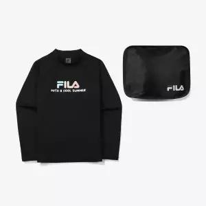 [휠라키즈] 아쿠아 래쉬가드 (FK2RTF2A01X_BLK)