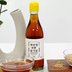 [파인밀] 통들깨 100% 고소한 들기름 350ml* 총 2병+1병 (총 3병)