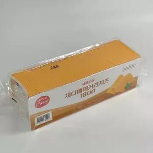 [아이스박스 무료포장] 서울우유 체다 베이커리 슬라이스 치즈 1.8kg 100매 대용량