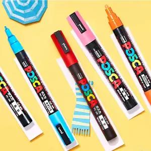 [알앤비]유니 포스카 POSCA PC-1M/3M/5M/8K/마카펜/포스터/팝스타
