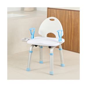 라온아띠 KCS-807 목욕의자 360도 회전 노인 어르신 욕실 의자 화장실 미끄럼방지 샤워 의자
