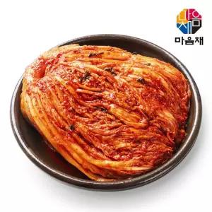 [마음채] 숙성(묵은지)포기김치 3kg / 맛있게 익은 깊고 깔끔한