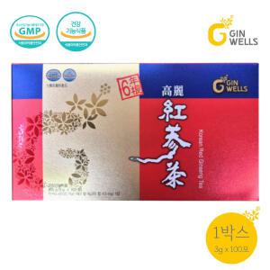 일화 고려홍삼차 100포 3g 100봉지(300g) 국산 인삼 진세노사이드