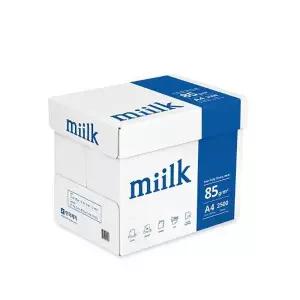 [밀크] A4 복사지 A4용지 인쇄 복사용지 85g 2500매 1박스 SAMU(G)
