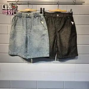 유솔대동백화점DP01스트레이트5부데님2025년여름상품UNI5부스트레이트데님반바지ULTH25401