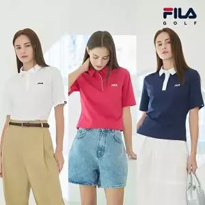 [휠라]여성 반팔 카라티 3종