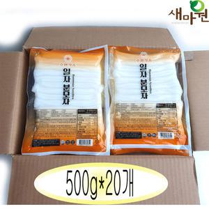 새마원 HACCP 국내생산  일자 분모자 500g-20개 중국 당면 떡볶이 일자형 원형 둥근