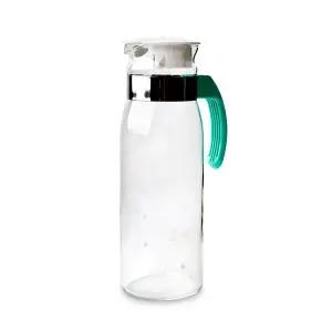 메가커피 하리오 내열 유리물병 1.4L 그린 RPL-14G