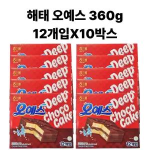 해태 오예스 360g 12개입 10박스