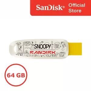 샌디스크 USB 메모리 64GB 64기가 C타입 OTG SDDDC6 Snoopy 귀여운 캐릭터 대용량 유에스비 ENL