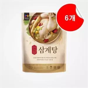 목우촌 안심 삼계탕 850g 6개