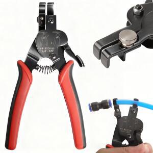 셩보우이 푸시 핏 커넥트 공압 피팅 연결 분리 통 공구 제거 1/4 u201D 3/8 (4-10mm) 퀵 에어 라인 호스 플라이어 릴리스 커넥터 수도관