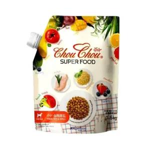 슈슈 슈퍼푸드 어덜트 1.5kg 건식사료 치킨앤라이스 반려동물용품 (WBA4ED6)