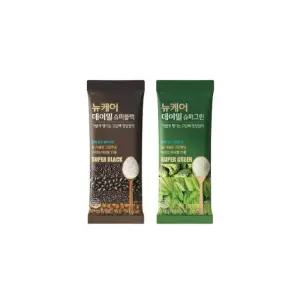뉴케어 데이밀 35g 슈퍼블랙 28개 + 슈퍼그린 28개 HW