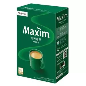 Q 맥심 디카페인 커피믹스(11.8gx100T 동서식품)
