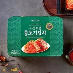 [피코크][본사배송][피코크] 특제육수 조선호텔 썰은 포기김치 1.9kg(무료배송)