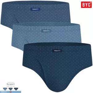 BYC세밀한패턴 프리시티 맥시남삼각팬티랜덤3매입MCF2299/2323