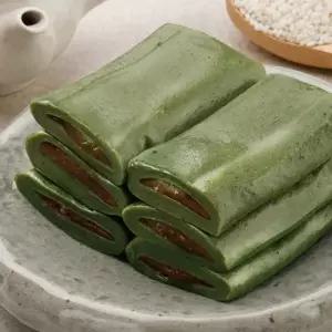 [시루조아] 굳지않는 쑥 앙꼬절편 10개입 (600g)