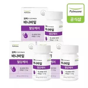 [풀무원] 바나바잎 혈당케어 (30일분)(340mgX30정)X3개