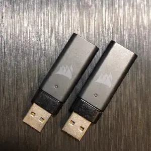 Corsair HS70HS70 Pro 무선 게임용 헤드셋 교체 USB 개 수신기 어댑터 용 sapre 부품