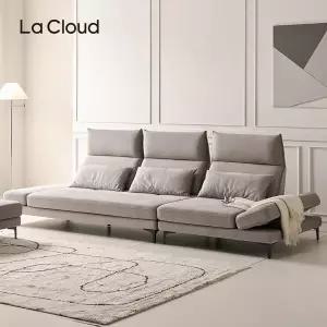 [코너형] 라클라우드 프레도 스윙 코브라 헤드레스트 패브릭 소파 (좌)코너형 (쿠션포함)(스툴제외)