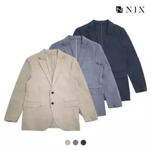 [NIX]남) 스판 레귤러핏 싱글 자켓(FNPECJV101P)