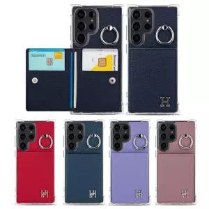 갤럭시 S22 S23 S24 S25 S26 울트라 A15 A16 A17 H포켓 카드6장 지갑 링고리 거치대 케이스