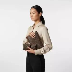 [LOUIS VUITTON]루이비통 키리가미 모노그램 캔버스 클러치 M62034 151660355