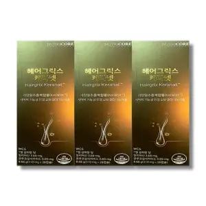 뉴트리코어 헤어그릭스 케라넷 310mg x 28캡슐 3박스