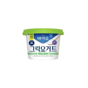 매일바이오 그릭요거트 무가당 플레인 저지방 400g 4개/냉장무배