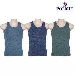 폴밋 국산 인견 남성 빅사이즈 나시 런닝 3장세트 PMR-453