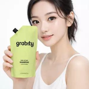 그래비티 카이스트 특허 탈모증상완화 헤어리프팅 샴푸 엑스트라 스트롱 리필 475ml