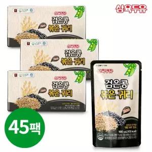 [삼육두유]  검은콩 볶은귀리 두유 파우치 190ml x 45팩