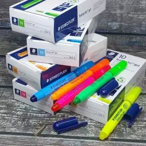 스테들러 번지지않는 고체형광펜 Textsurfer gel 1갑